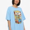 girl oversized t shirt